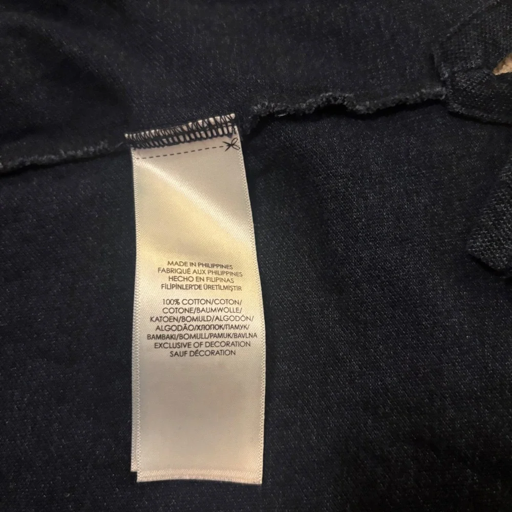 Polo Ralph Lauren Mens XL Custom‎ Slim Fit Dragon Graphic Polo Shirt Navy Blue